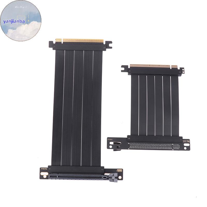 YANCA Full Speed PCIE 3.0 4.0 16x Riser Cable Graphics Card Extension ...