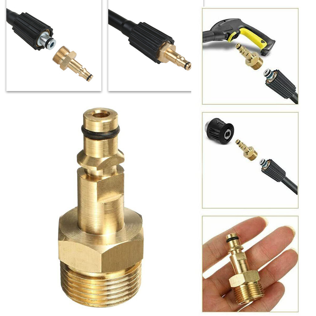 High Pressure Cleaner Hose Adapter Male Wire 22/14 Hole M22 Quick ...