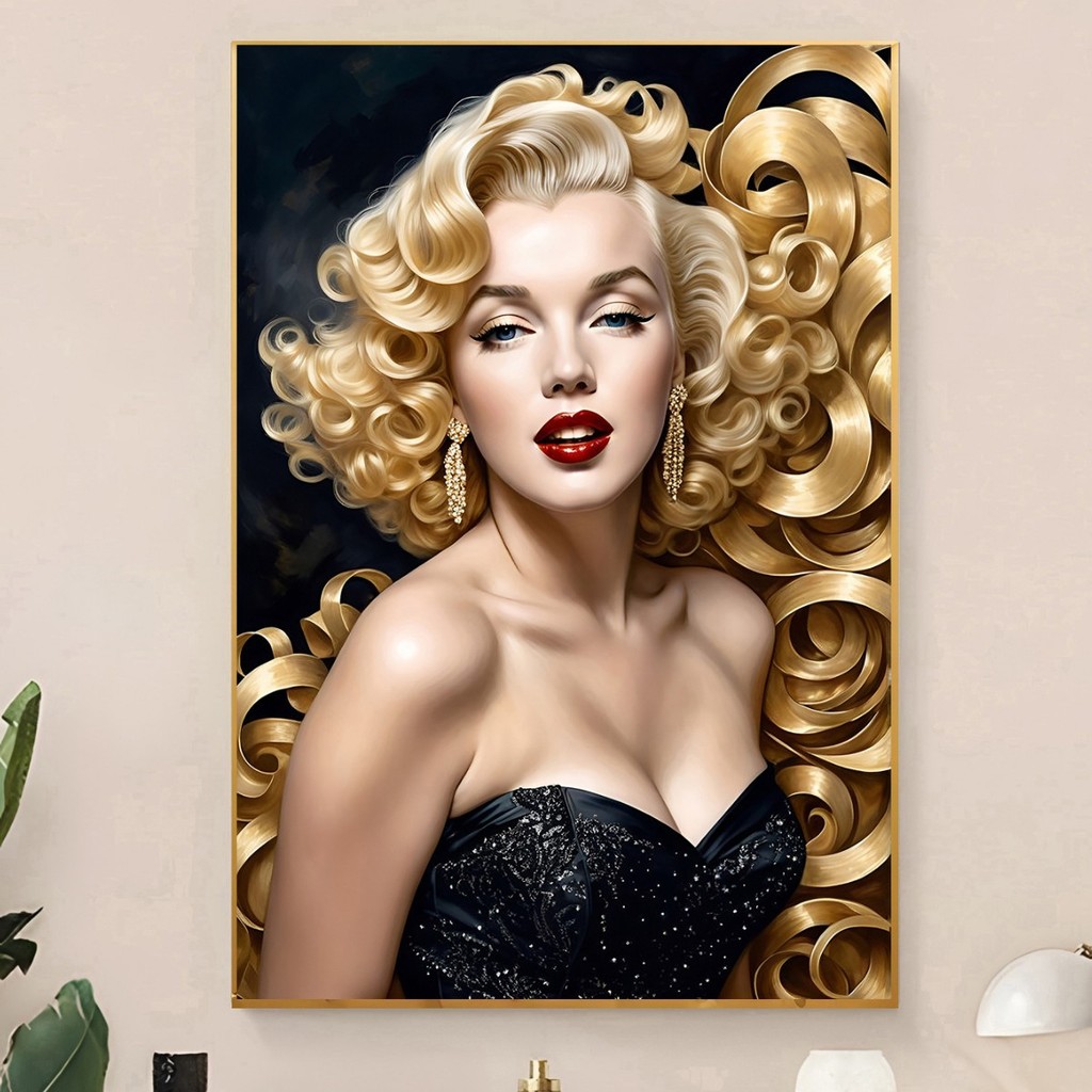 Marilyn Monroe Wall Art Poster Living Room Office Home Decor Modern ...