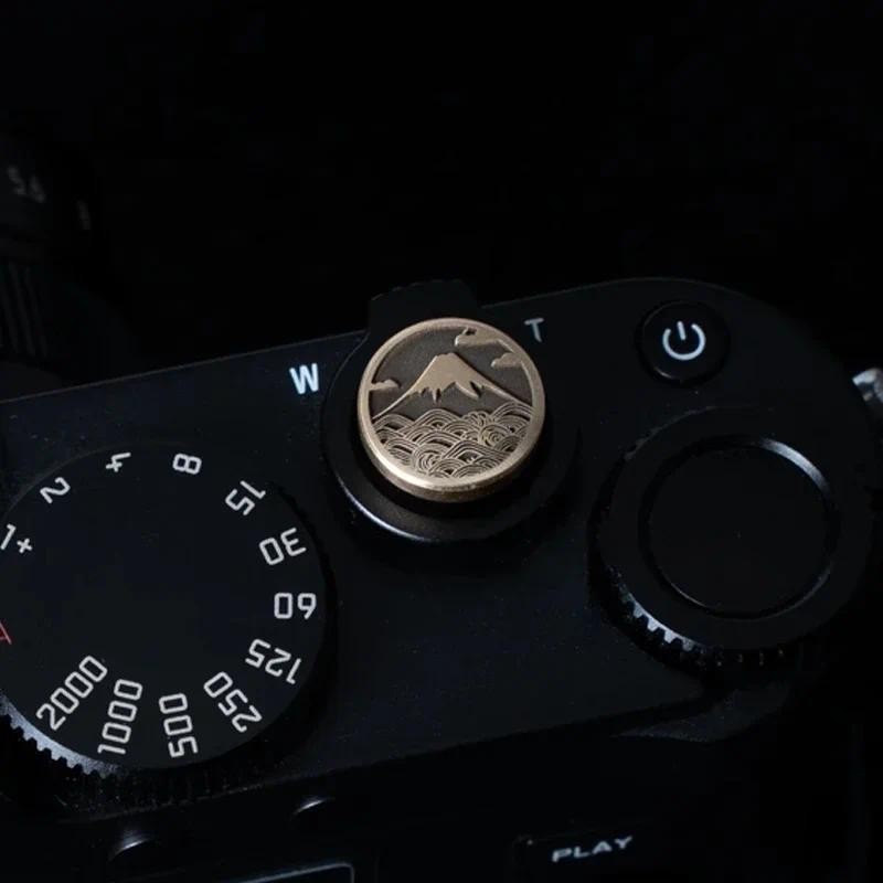 Camera Brass Shutter Release Button for Fujifilm XT5 XT20 100Vi 100V ...