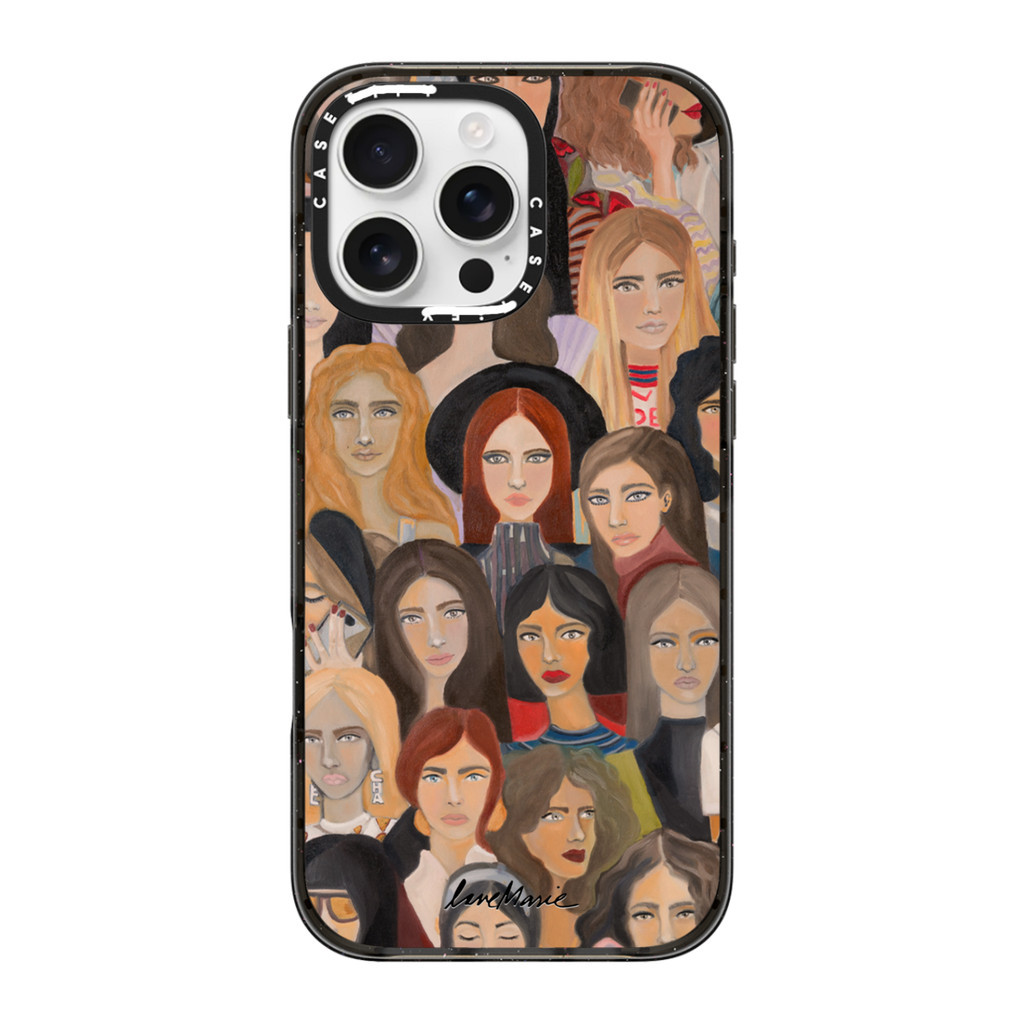 CASECASE X Heart Evangelista Fashion Week Phone Case Black Edge