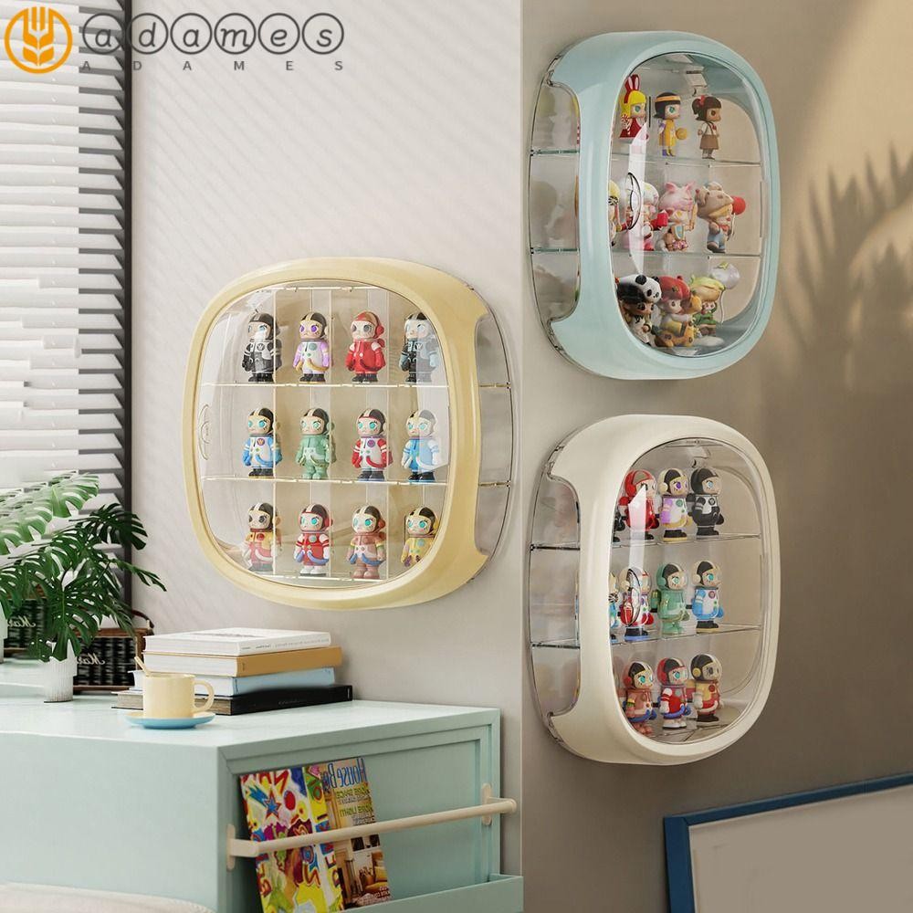 ADAMES Action Figure Storage Box, Plastic Transparent Doll Acrylic ...