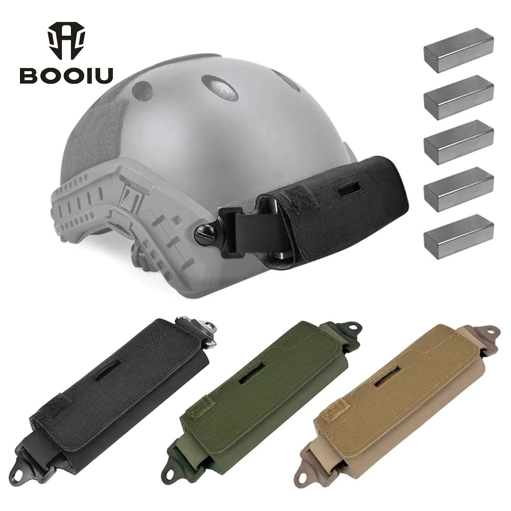 BOOIU Helmet Counterweight Tactical Helmet Balancing Weight Bag ...