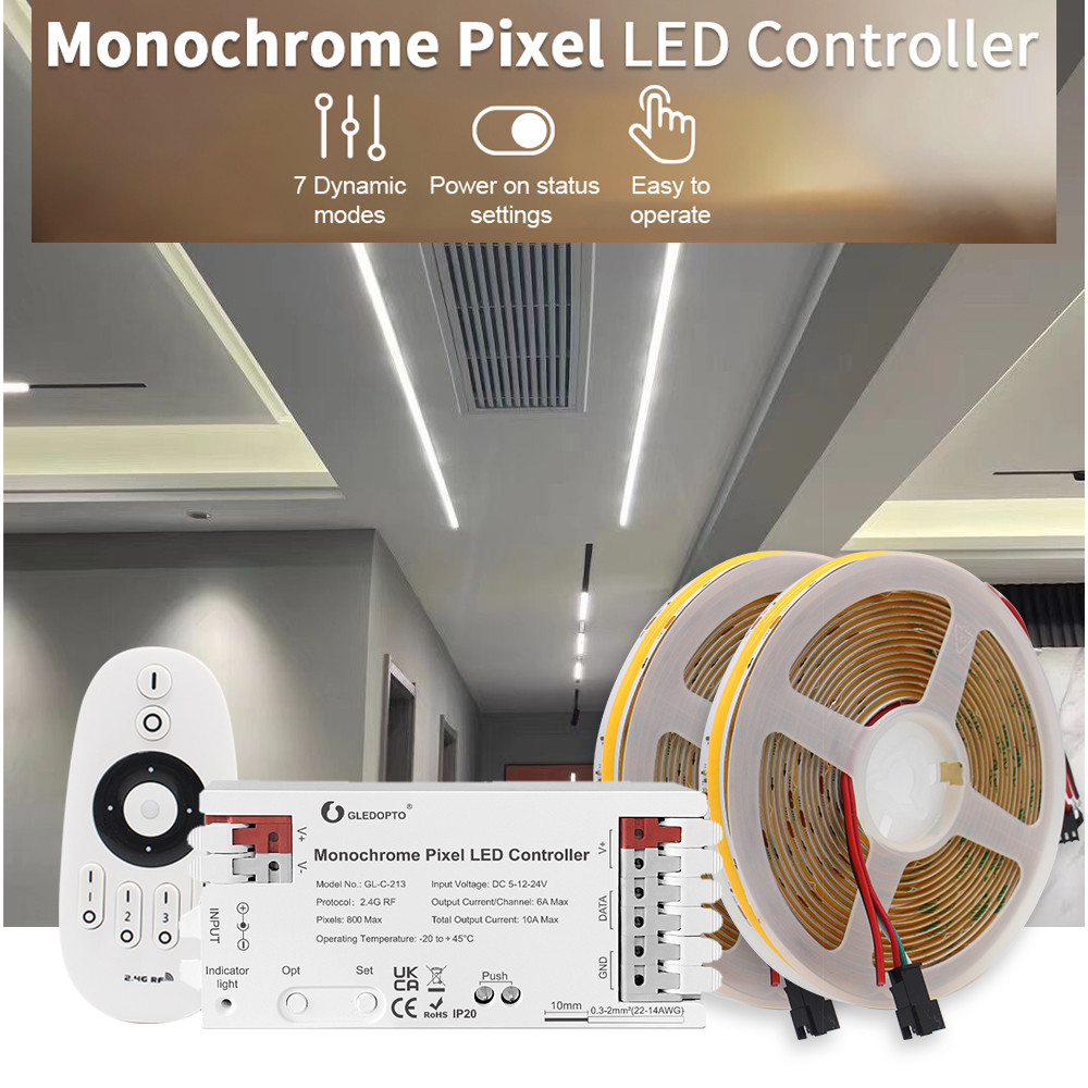 COB Running Water LED Strip Light with SIngle color Pixel LED ...