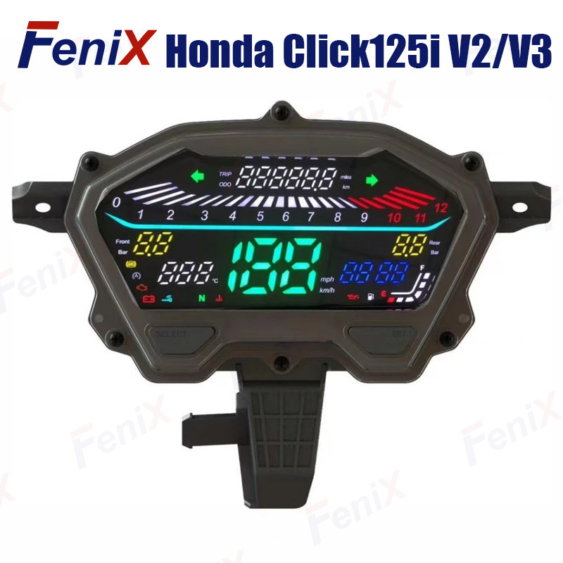 For Honda Click125i V2/v3 Click150 Click160 LED Full Digital ...