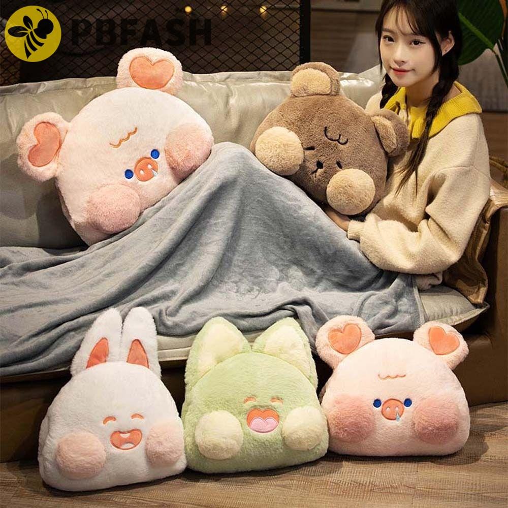 PBFASH Hand Warm Pillow Pig Plush Kitten Kids Gifts Bunny Plush Pillow ...