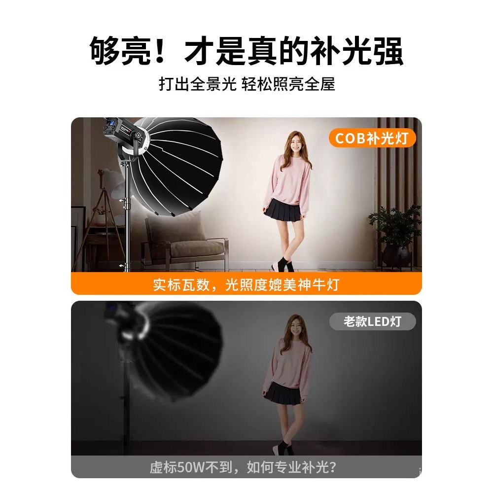 [Deep Polished Grille]Live Streaming Fill Light Lamp for Streamers ...