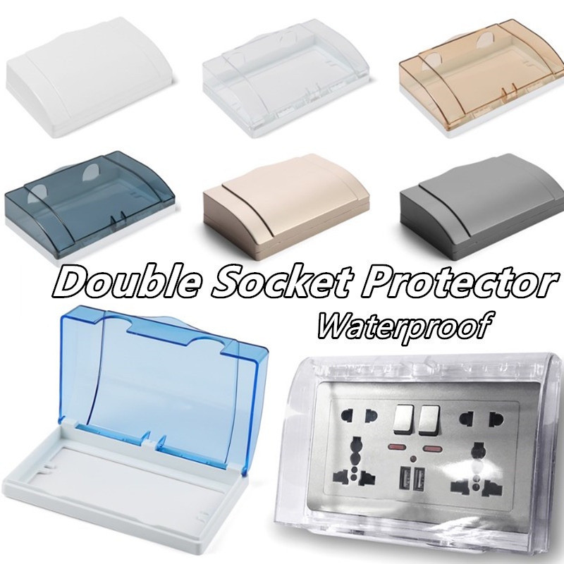 86 Type Socket Protection Cover,Self-adhesive Waterproof Protector Plug ...