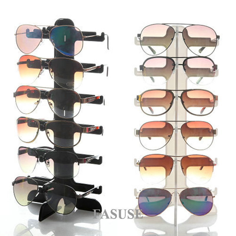 FAUSE 1PC New Glasses Shelf Holder Counter Top Sunglasses Storage Rack ...