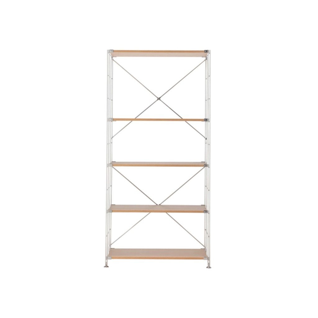 MUJI MUJI Stainless Steel Combination Rack Shelf Set Storage Rack ...