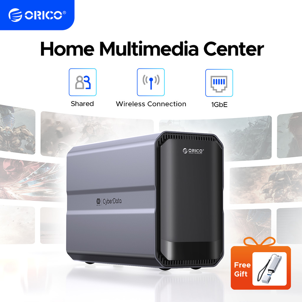 ORICO Home Storage NAS Multimedia Center Built-in Hard Drive Data ...