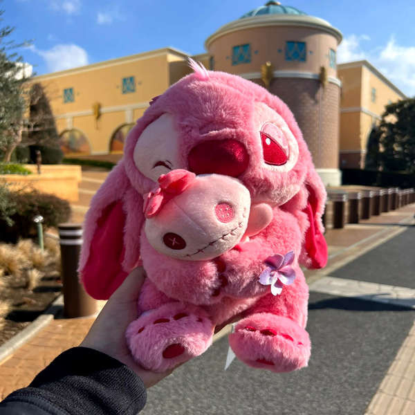 lilo and stitch stitch plushie Pink Stitch Doll Plush Toy Cute Rabbit ...
