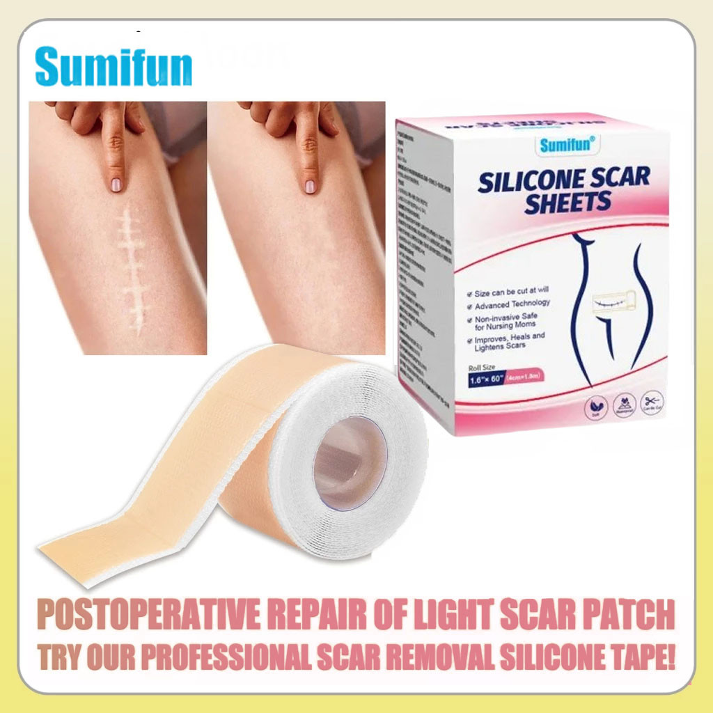 4*150cm 【Silicone Scar Patch 】Surgery Scar Removal Silicone Gel Sheet ...