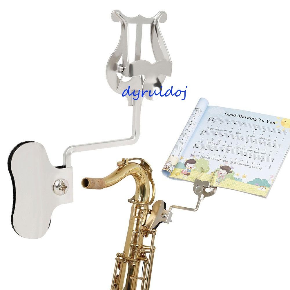 DYRUIDOJ Instrument Music Stand, Adjustable Angle Lightweight Saxophone ...