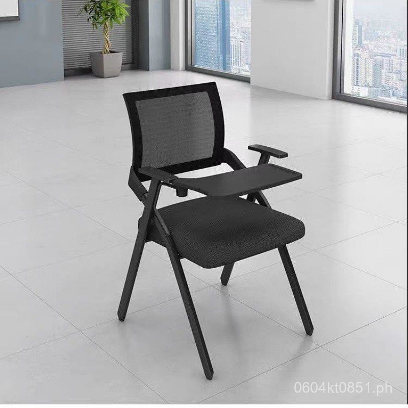 Chair Desk Board with Training Chair Folding Training Class Office with ...