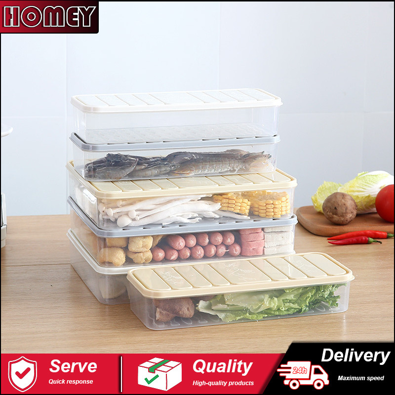 Aesthetic Graham Bar Food Container, Big Tupperware for Buko Salad ...