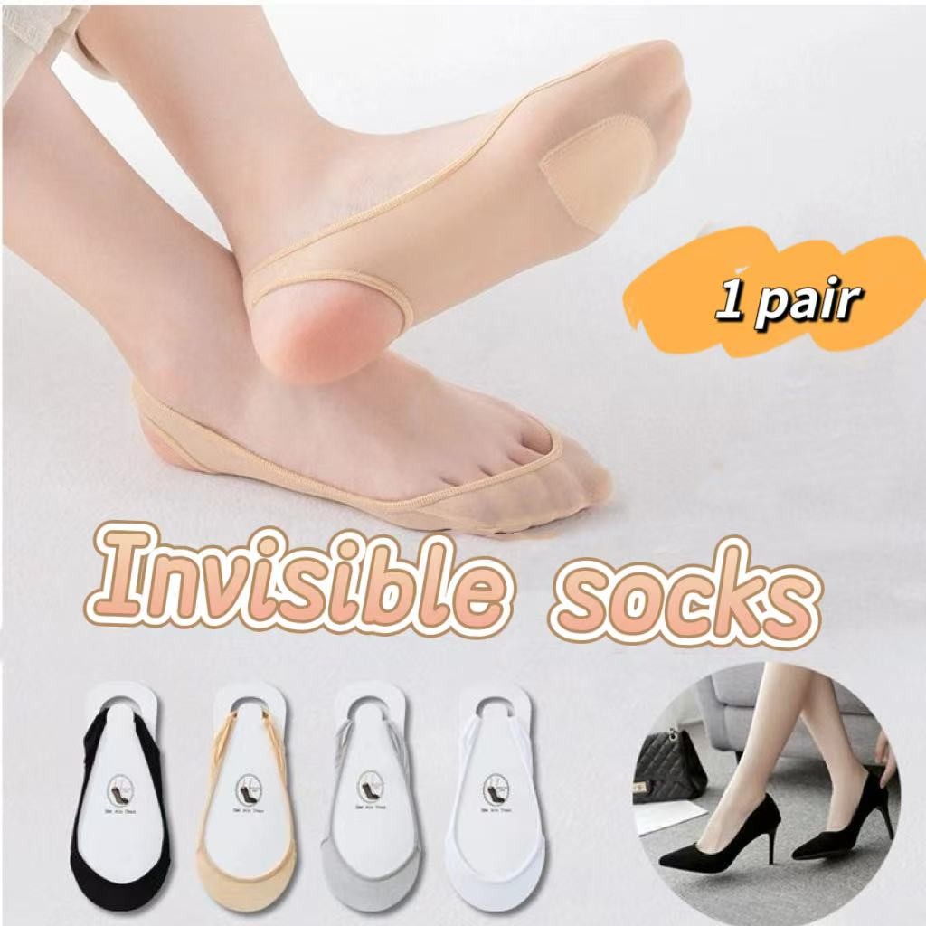 Invisible Socks For Women Stedlth Socks Silicone Non-slip Footsocks ...