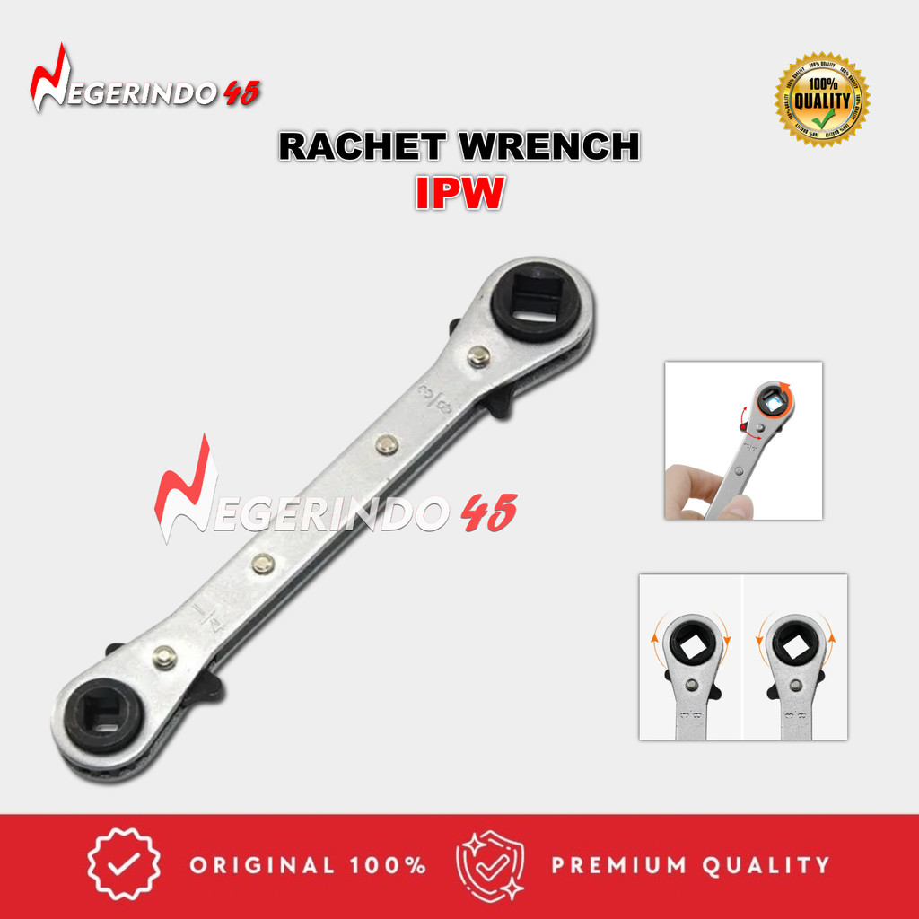 IPW AUTOMATIC KEY RATCHET 1/4 INCH - 5/16 INCH VALUE COMPRESSOR RATCHET ...