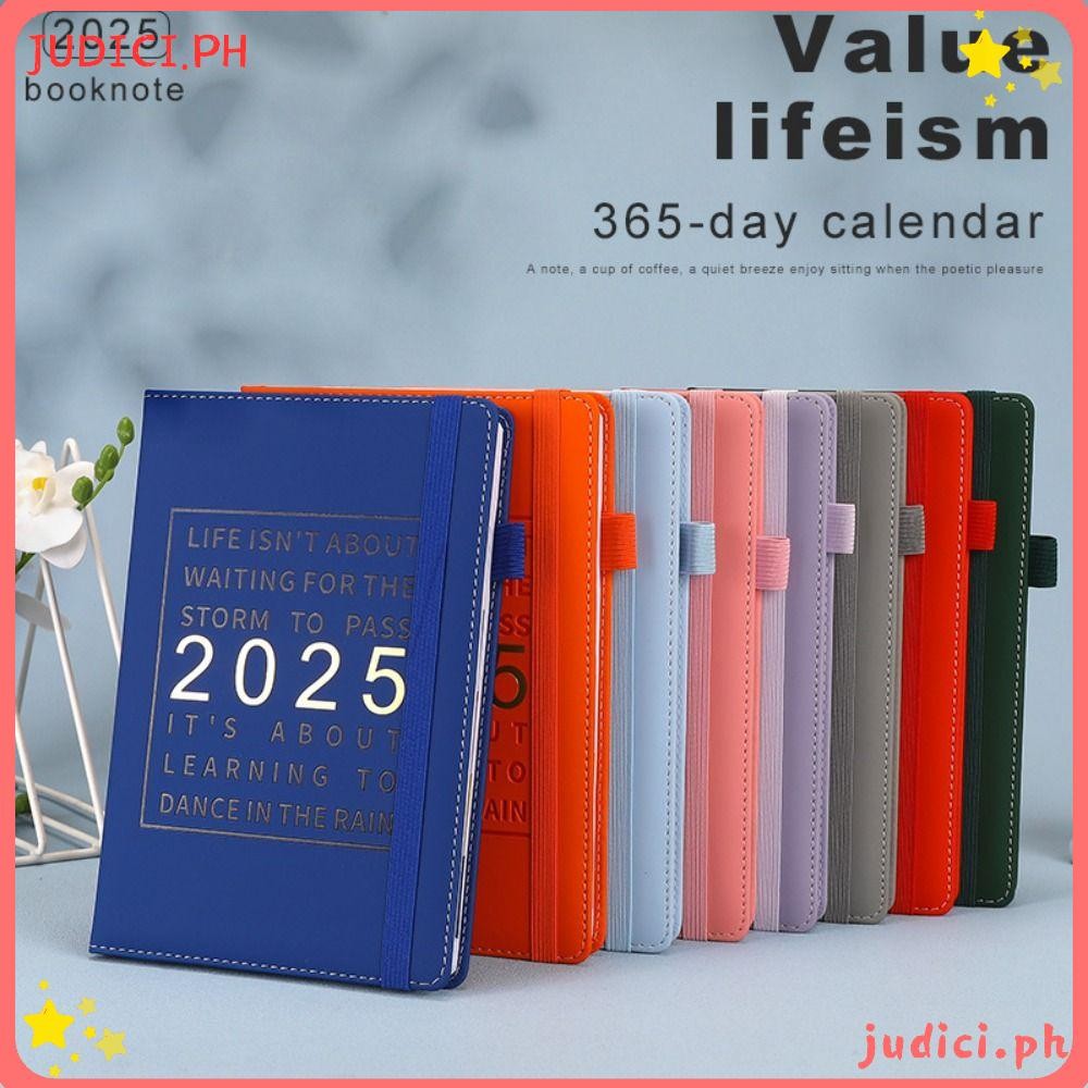 JUDICI Daily Weekly & Monthly Planner, Time Management A5 2025 Planner ...