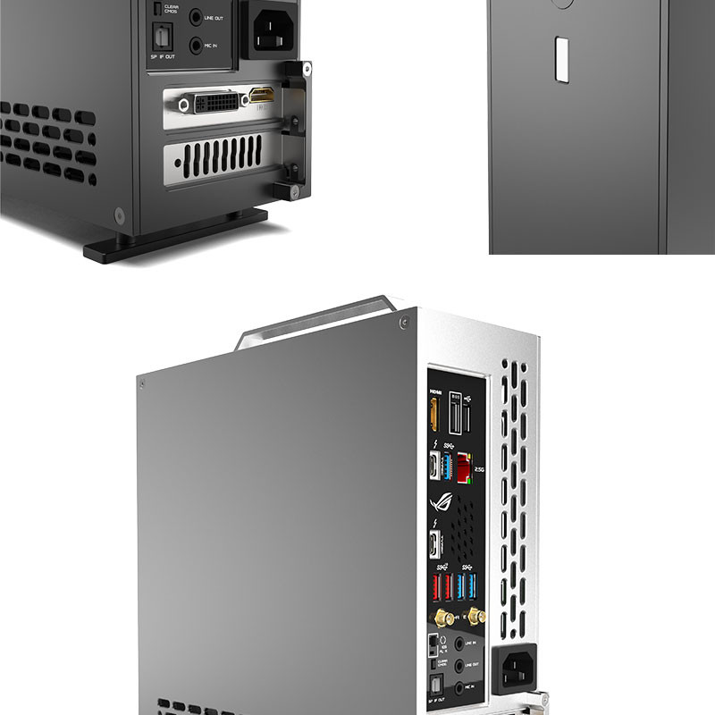 LZmod A24-V5 2.0 Case Mini ITX Chassis Dual Slot GPU Double Sided