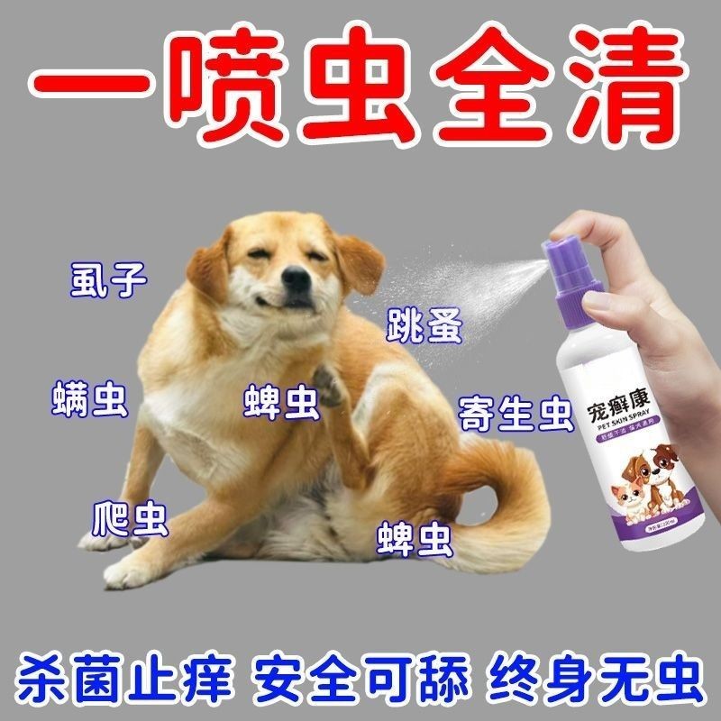 Photo inspiration: Flea And Mite Shampoo For Dogs With Body Mite Infestations Reference: Pet Body Outer Flea Clean Dog Insect Repellent Spray Remove