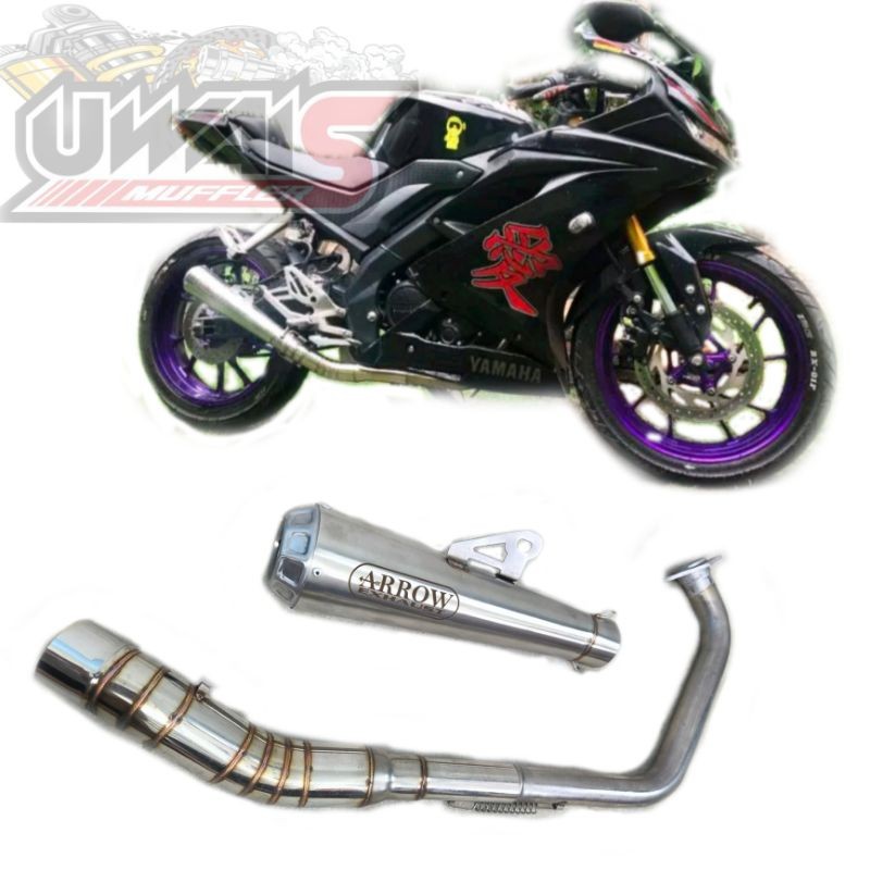 Exhaust Exhaust Exhaust R15 V3 Racing R15 v4 new Arrow pro race Exhaust ...