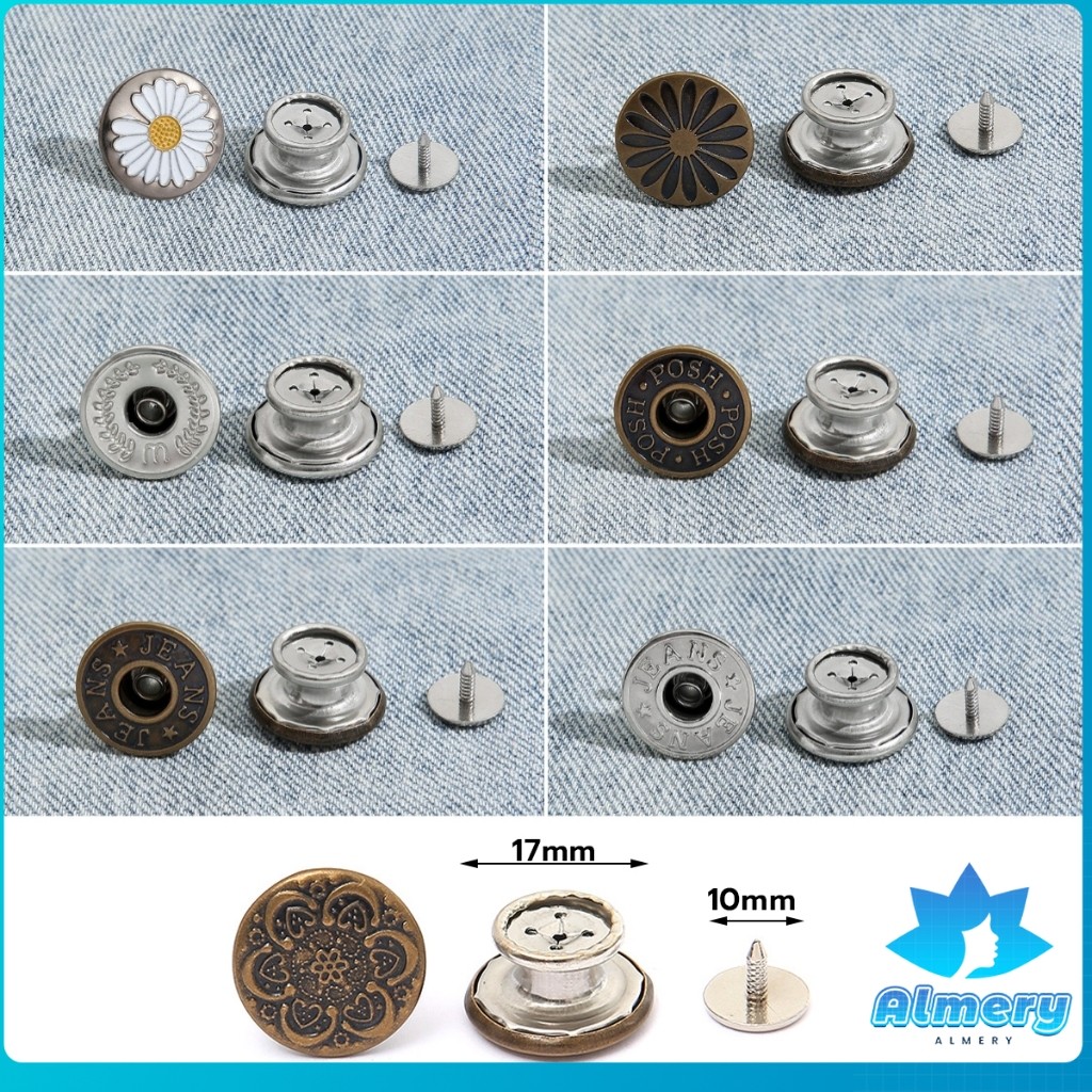 AY Adjust Waist Cufflinks Trouser Leg Buckles Detachable Jeans Metal ...