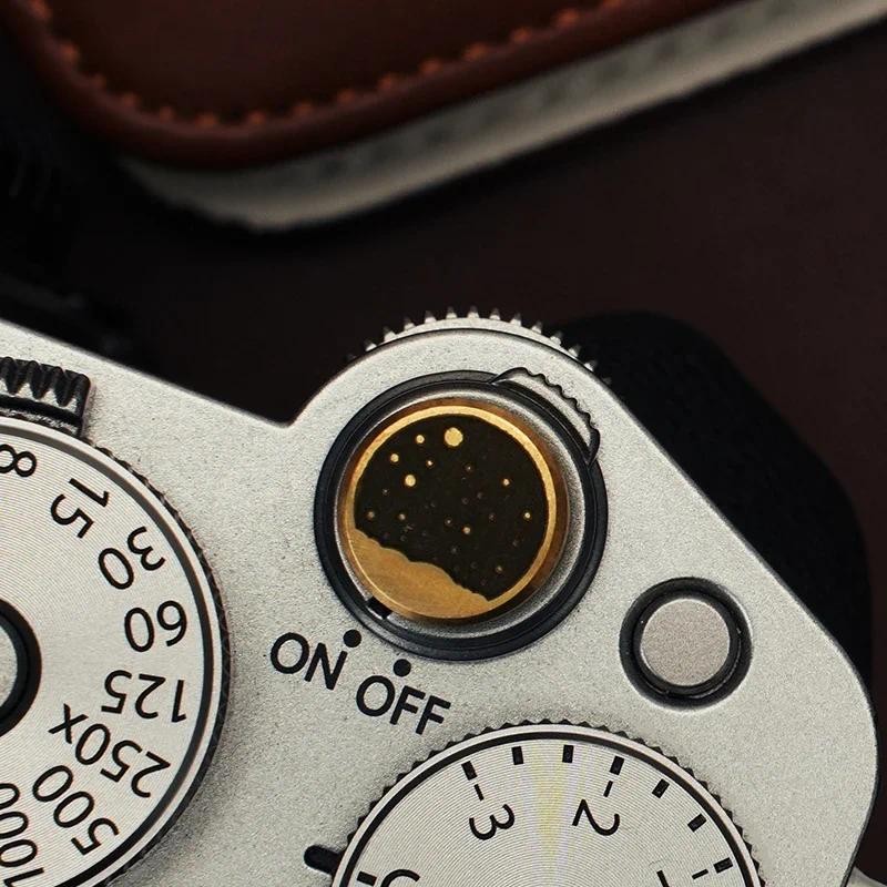 Camera Brass Shutter Release Button for Fujifilm XT5 XT20 100Vi 100V ...