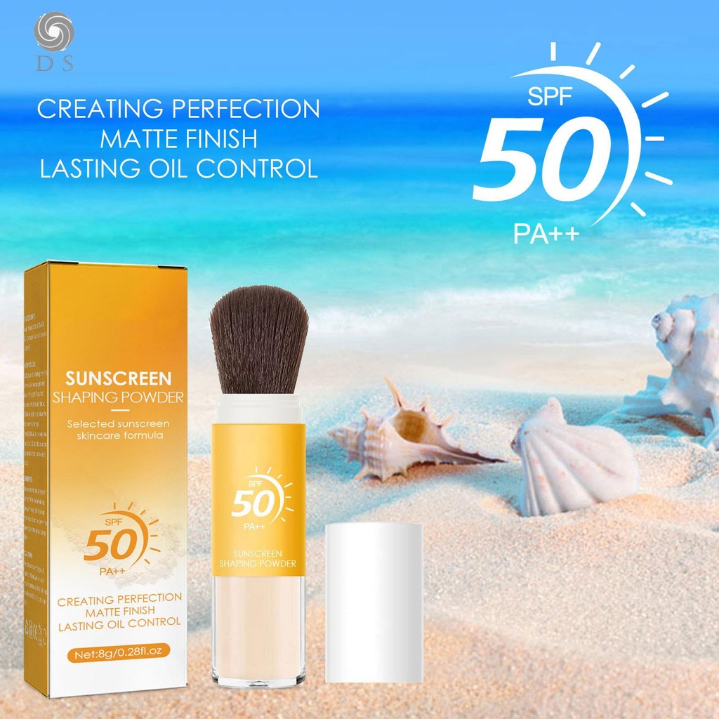 Mineral Sunscreen Setting Powder SPF 50 Oil Control Natural Matte ...