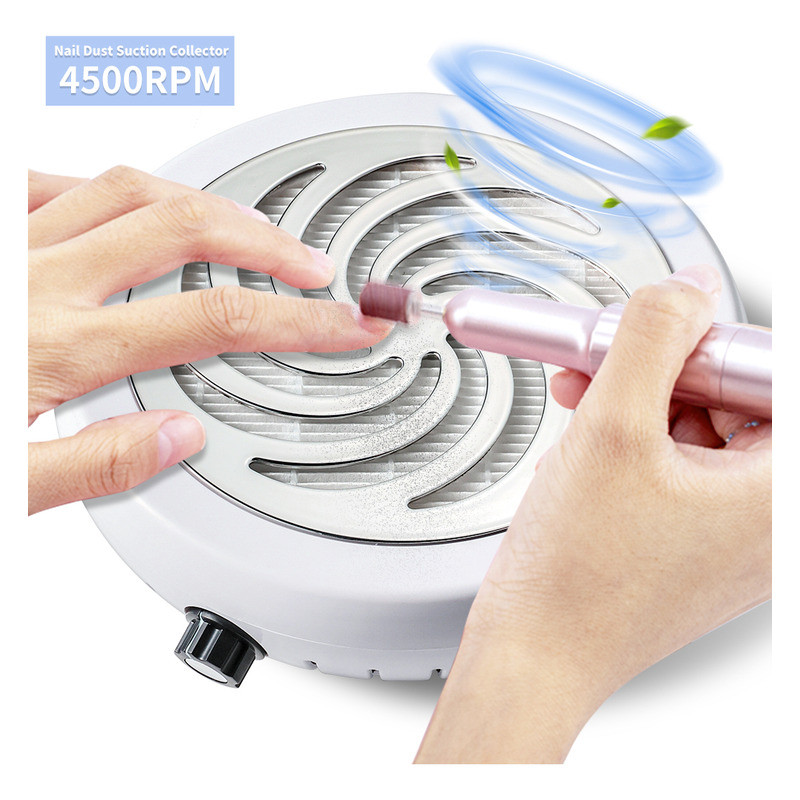 Professional 45000Rpm Powerful Nail Dust Suction Collector Nail Art ...