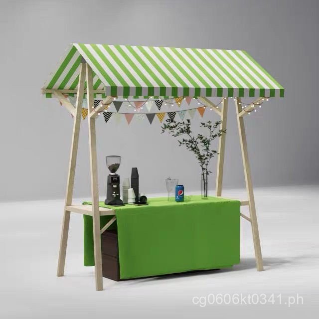 Display Stand Outdoor Foldable Wooden Stall Kindergarten Night Market ...