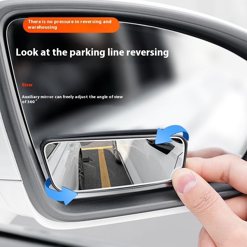 High-End 360 Degree Wide-Angle Ultra-Clear Rearview Mirror Round ...