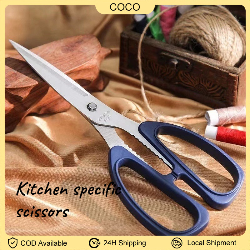 1PCS Multi-Purpose Kitchen Scissor Stainless Steel High Quality ...