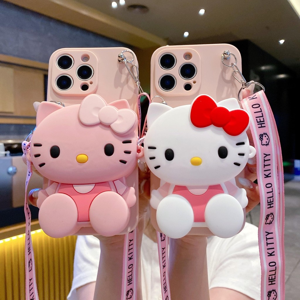 Cover For VIVO V40E Y19S V50 5g Y29 4G 3D cartoon hello kitty