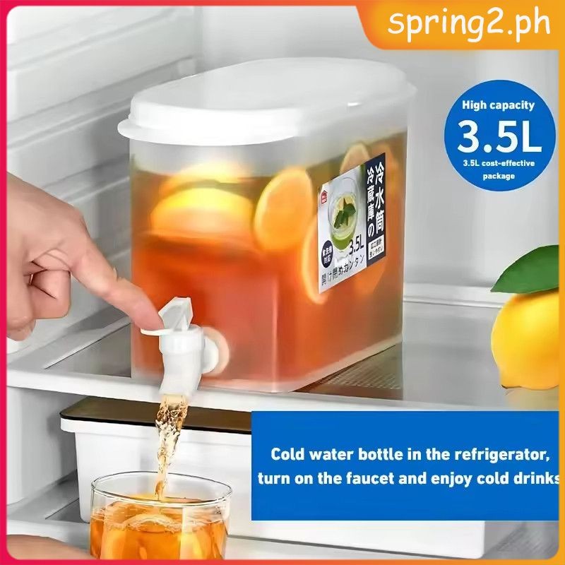 [Ready Stock] 3.5L Convenient Plastic Cold Water Jug Cold Water ...