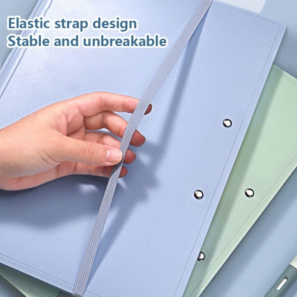 MEIHUA A3 File Folder, Exam Paper Storage Clip, Strap Design ...