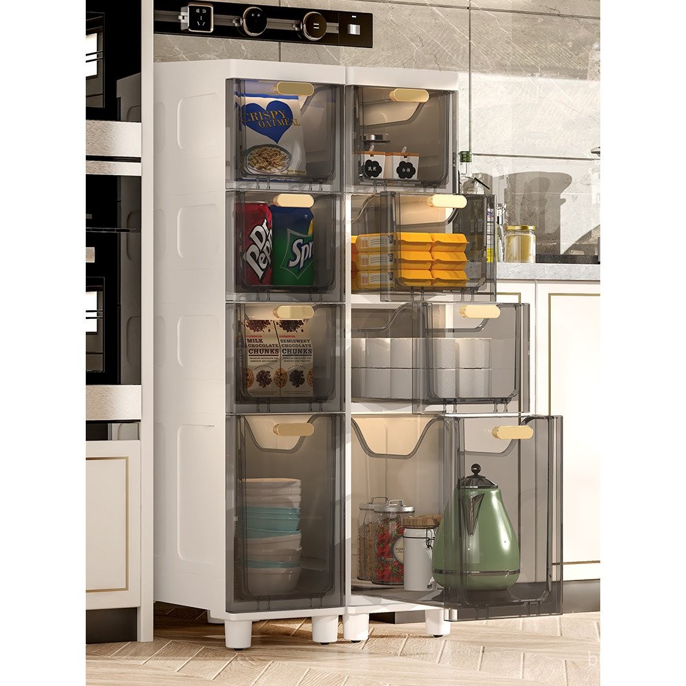 22Narrow Gap Drawer Bathroom Deep Storage Cabinet Bathroom Kitchen ...