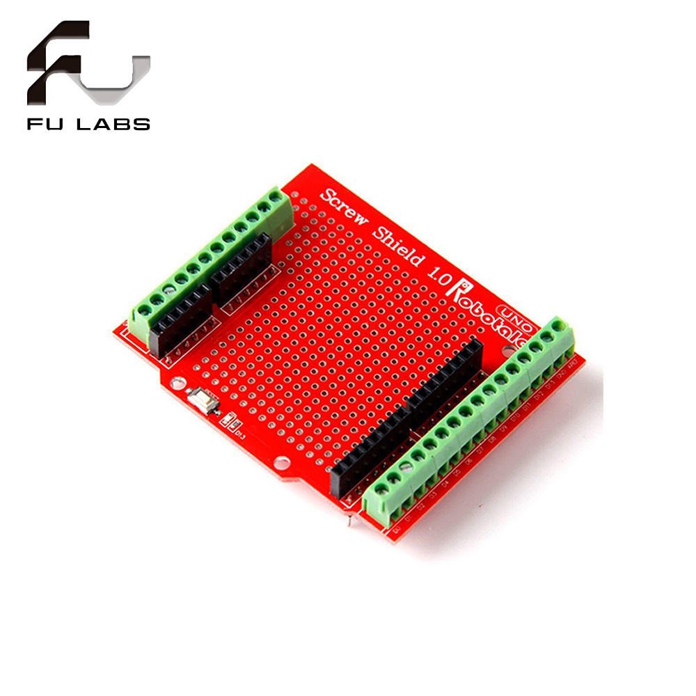 Proto Screw Shield 1.0 Assembled prototype terminal expansion board For ...
