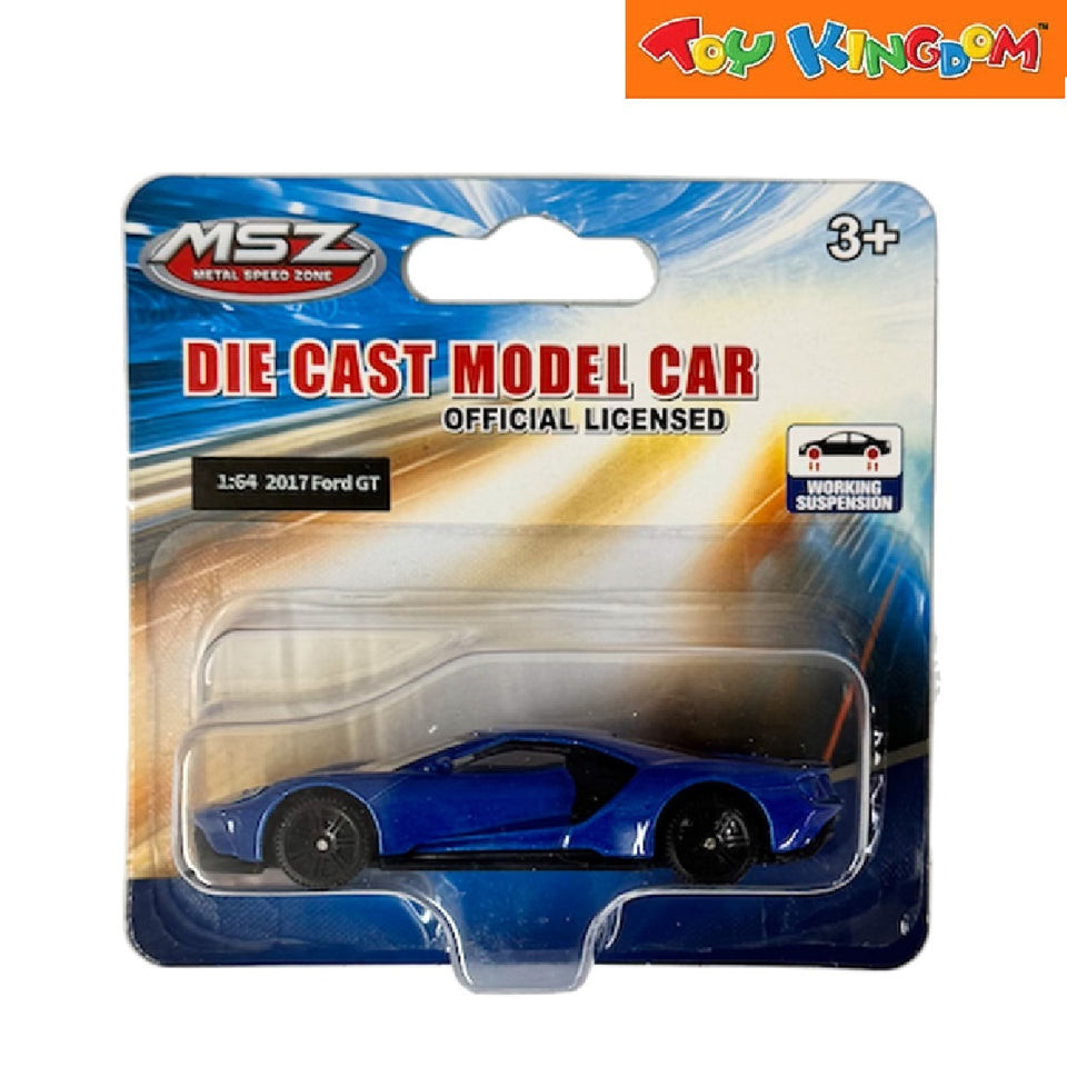 Metal Speed Zone 1:64 2017 Ford GT Blue Die-cast | Shopee Philippines