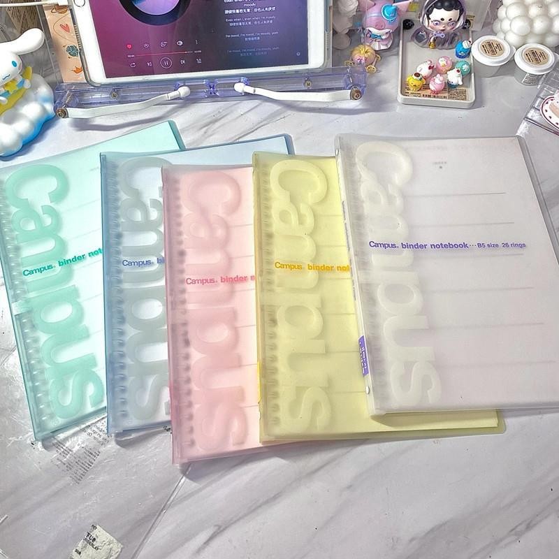 Kokuyo-notebook Campus Binder Note B5, clear PVC, matte, soft shell ...