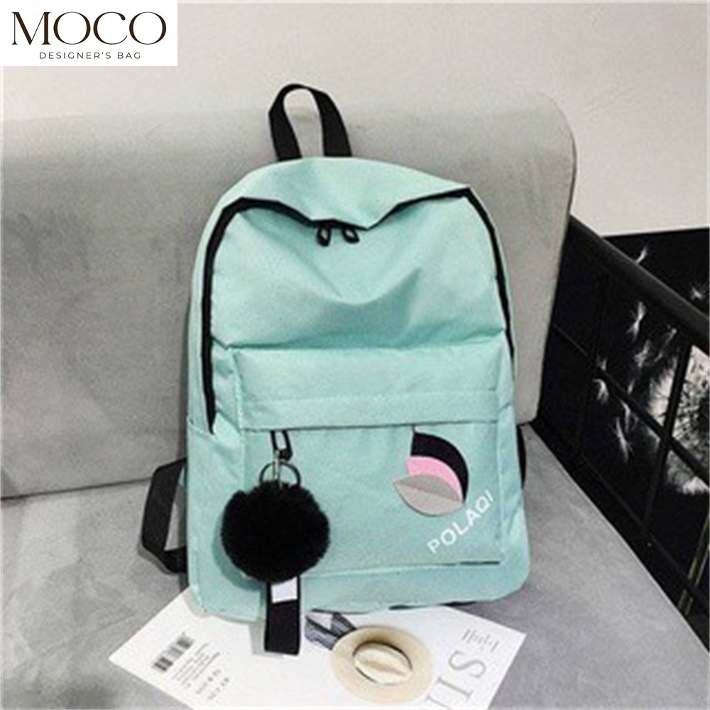 MOCO Backpack For Women Korean Style Fashion Nylon School Bag L0013 ...