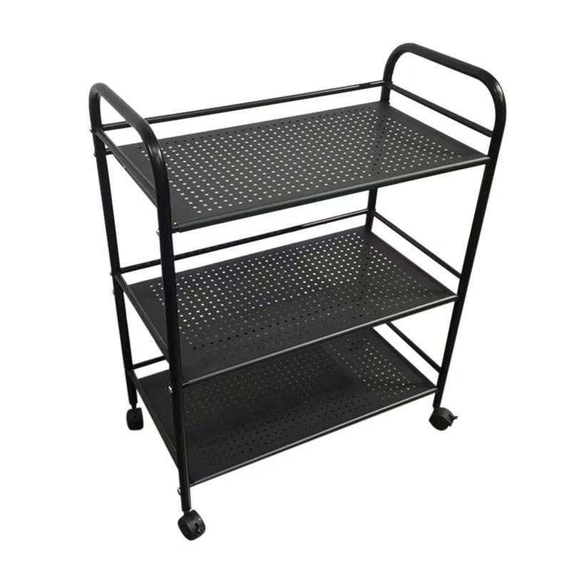Iron Art Rack Multi-layer Hot Pot Three-tier Commercial Kitchen Storage ...