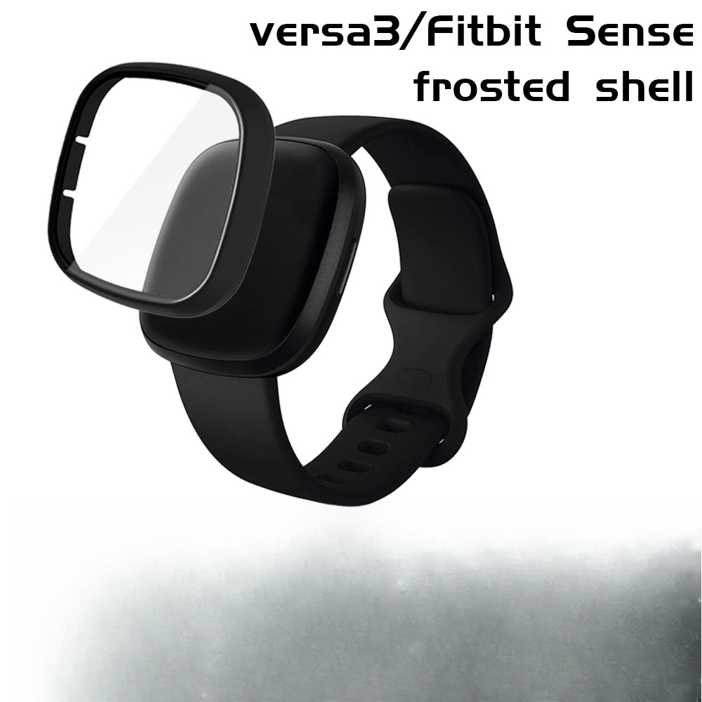 Case Cover with Screen Protector For Fitbit Versa Sense