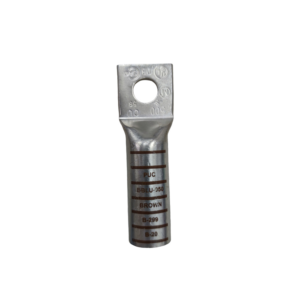 250mm Terminal Lugs Long Barrel 1 Hole Pennunion 1.7mm Nut Hole - BBLU ...