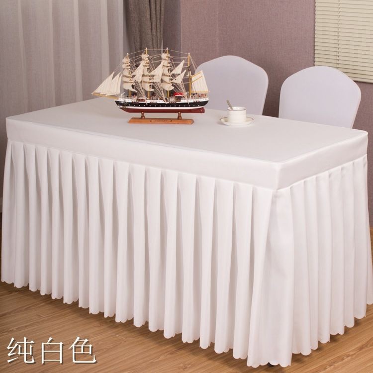 Conference Room Tablecloth Exhibition Event Business Check-In Table ...