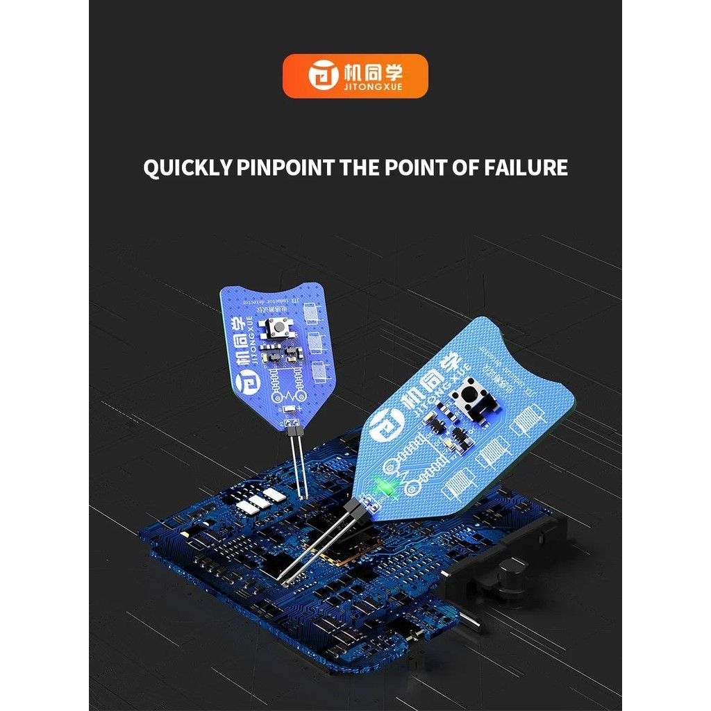 JTX CT-1 Motherboard Coil Tester Inductor Detector Tool for PC Repair ...