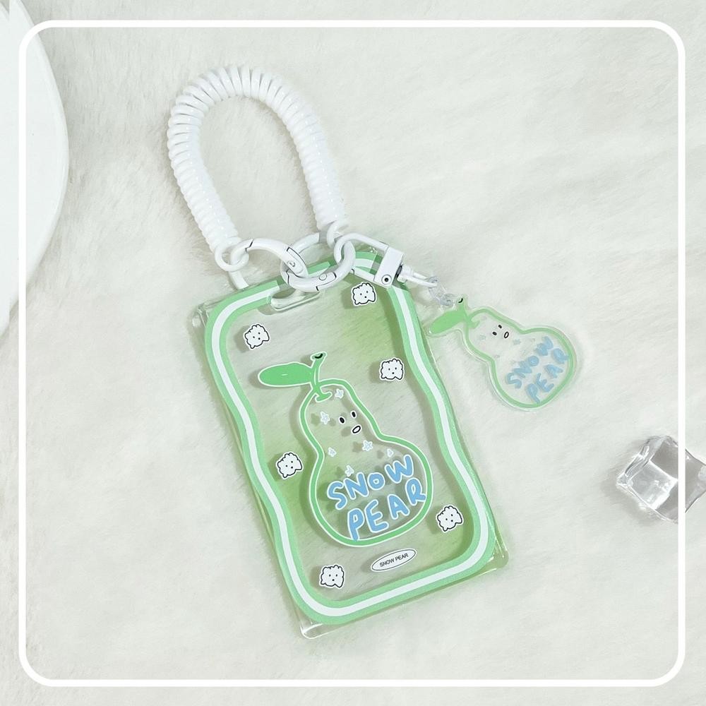 Sliding Transparent Card Case, Student Name Tag, Campus Card Holder ...
