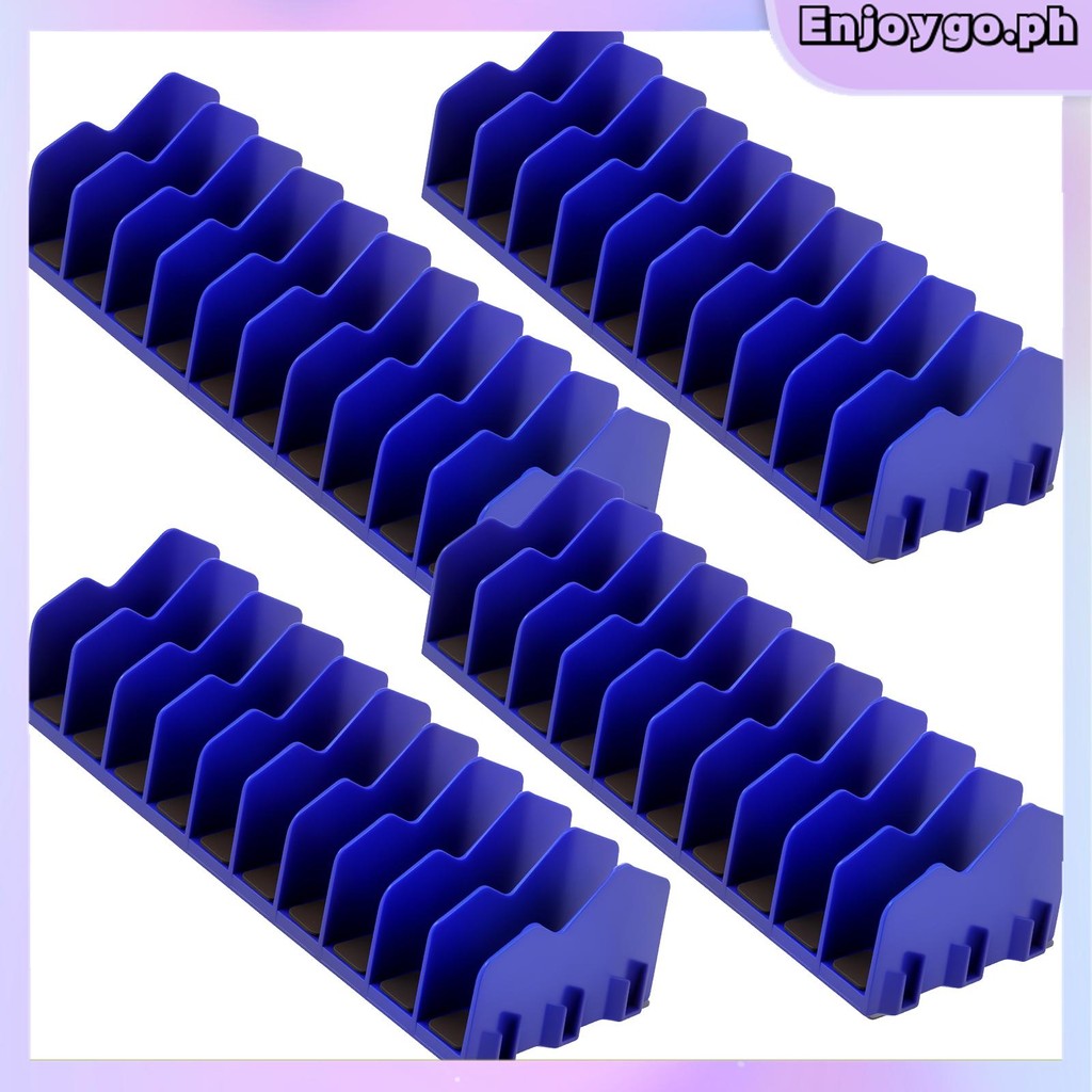 4Pcs Plier Cutter Holder 10 Slot Plastic Plier Organizer Rack Tool ...