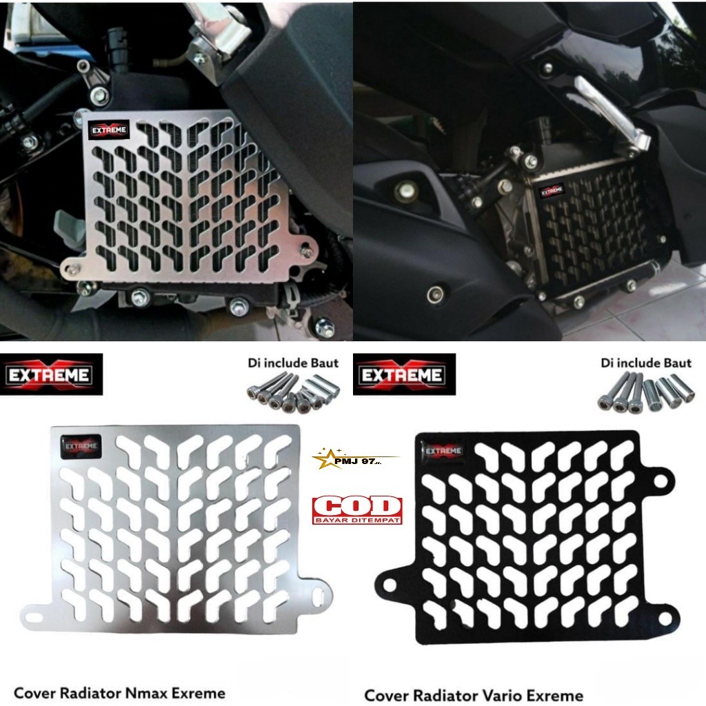 Radiator Cover Full Cnc Premium Radiator Cover Nmax, Nmax New 2020 ...