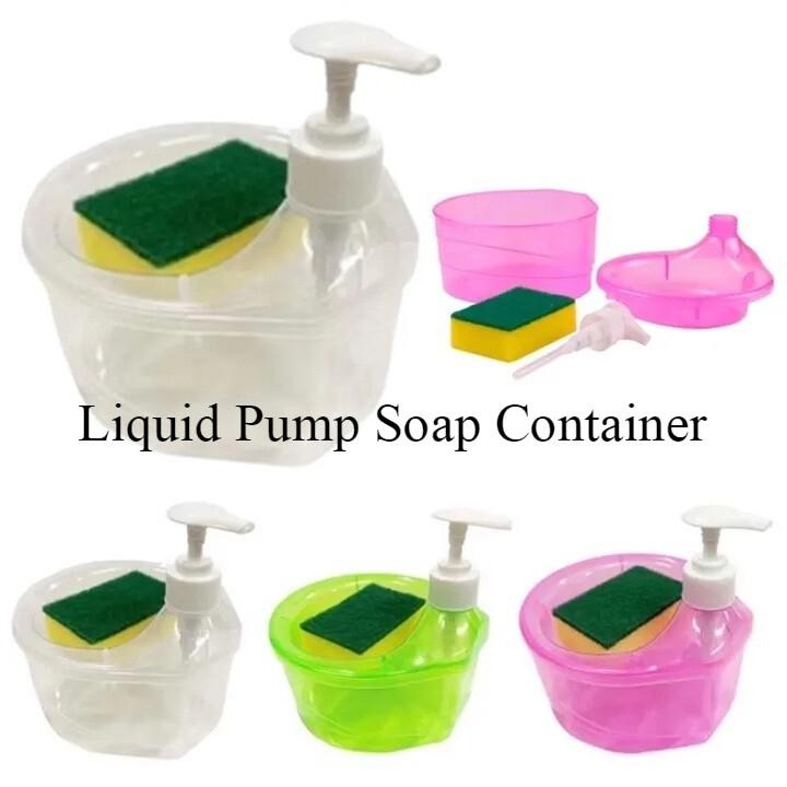 Kitchenware Cleaning Tools Liquid Pump Soap Container Dishwashing Soap ...